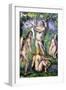 Bathers-Paul Cézanne-Framed Art Print