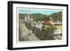 Bathhouse Row, Hot Springs, Arkansas-null-Framed Art Print