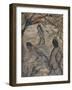 Bathing, 1923 Glue paint on calluses-Otto Muller or Mueller-Framed Giclee Print