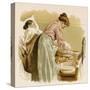 Bathing an Elderly Patient Who is Bed Bound-null-Stretched Canvas