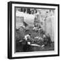 Bathing and Burning the Hindu Dead, Benares (Varanas), India 1903-Underwood & Underwood-Framed Photographic Print