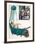 Bathing and Shaving-Peter Jackson-Framed Giclee Print