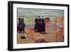 Bathing at the Pardon of Sainte-Anne-La-Palud, 1905-Maurice Denis-Framed Giclee Print