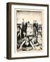 Bathing Beach, 1921-George Wesley Bellows-Framed Giclee Print