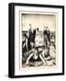 Bathing Beach, 1921-George Wesley Bellows-Framed Giclee Print