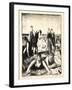 Bathing Beach, 1921-George Wesley Bellows-Framed Giclee Print