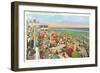 Bathing Beach, Asbury Park-null-Framed Art Print