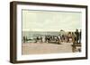 Bathing Beach, Erie-null-Framed Premium Giclee Print