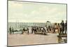 Bathing Beach, Erie-null-Mounted Premium Giclee Print
