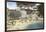 Bathing Beach, Pacific Grove-null-Framed Art Print