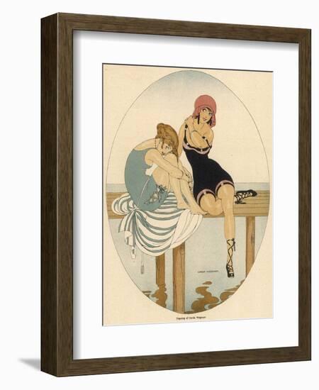 Bathing Beauties 1916-Gerda Wegener-Framed Premium Photographic Print