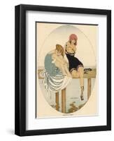 Bathing Beauties 1916-Gerda Wegener-Framed Premium Photographic Print