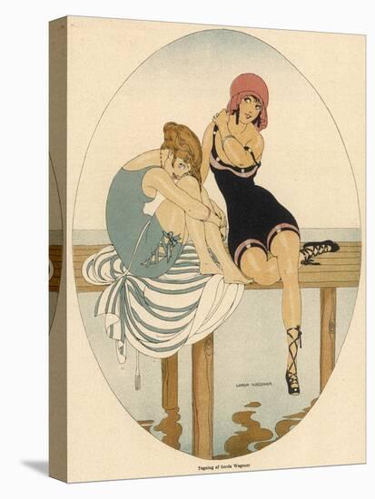 Bathing Beauties 1916-Gerda Wegener-Stretched Canvas