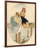 Bathing Beauties 1916-Gerda Wegener-Framed Photographic Print