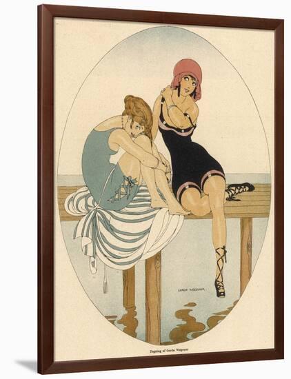 Bathing Beauties 1916-Gerda Wegener-Framed Photographic Print