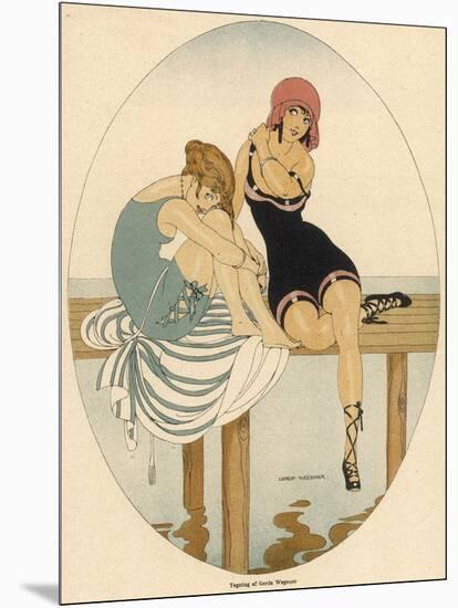 Bathing Beauties 1916-Gerda Wegener-Mounted Photographic Print