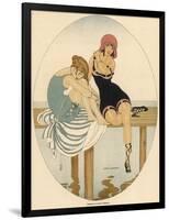 Bathing Beauties 1916-Gerda Wegener-Framed Photographic Print