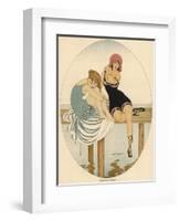Bathing Beauties 1916-Gerda Wegener-Framed Photographic Print