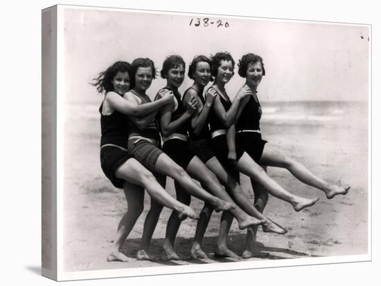 Bathing Beauties, 1924-American Photographer-Stretched Canvas