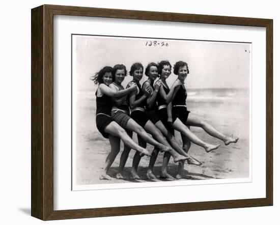 Bathing Beauties, 1924-American Photographer-Framed Giclee Print