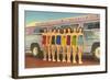 Bathing Beauties by Bus, St. Petersburg, Florida-null-Framed Art Print