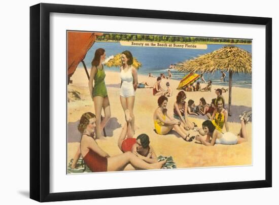 Bathing Beauties, Florida-null-Framed Art Print