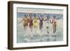 Bathing Beauties, Long Island, New York-null-Framed Art Print