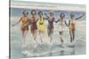 Bathing Beauties, Long Island, New York-null-Stretched Canvas