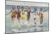 Bathing Beauties, North Fork, Long Island, New York-null-Mounted Art Print