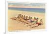 Bathing Beauties on Miami Beach, Florida-null-Framed Art Print