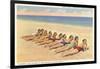 Bathing Beauties on Miami Beach, Florida-null-Framed Art Print