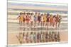 Bathing Beauties, Stuart, Florida-null-Mounted Premium Giclee Print