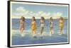 Bathing Beauties, Wrightsville Beach, North Carolina-null-Framed Stretched Canvas