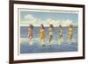 Bathing Beauties, Wrightsville Beach, North Carolina-null-Framed Premium Giclee Print