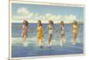 Bathing Beauties, Wrightsville Beach, North Carolina-null-Mounted Premium Giclee Print
