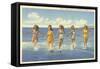 Bathing Beauties, Wrightsville Beach, North Carolina-null-Framed Stretched Canvas