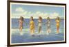 Bathing Beauties, Wrightsville Beach, North Carolina-null-Framed Art Print