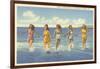 Bathing Beauties, Wrightsville Beach, North Carolina-null-Framed Art Print