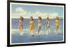 Bathing Beauties, Wrightsville Beach, North Carolina-null-Framed Art Print