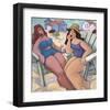 Bathing Beauties-Rebecca Molayem-Framed Giclee Print