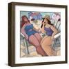 Bathing Beauties-Rebecca Molayem-Framed Giclee Print