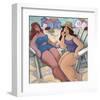 Bathing Beauties-Rebecca Molayem-Framed Giclee Print