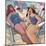 Bathing Beauties-Rebecca Molayem-Mounted Giclee Print