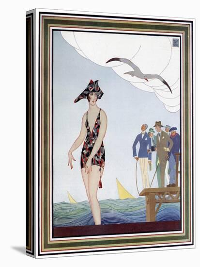 Bathing Beauty 1926-Felix de Gray-Stretched Canvas