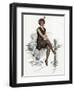 Bathing Beauty American-Harrison Fisher-Framed Art Print