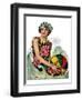 "Bathing Beauty and Beach Ball,"August 7, 1926-Ellen Pyle-Framed Giclee Print