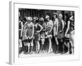 Bathing Beauty Contest-null-Framed Photo
