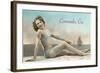 Bathing Beauty, Coronado, San Diego, California-null-Framed Art Print