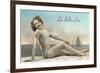 Bathing Beauty, La Jolla, California-null-Framed Art Print