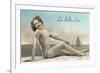 Bathing Beauty, La Jolla, California-null-Framed Premium Giclee Print